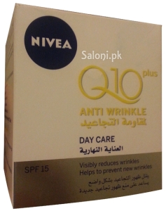 Saloni Product Review – Nivea Visage Q10 Plus Anti Wrinkle Day Care 15 SPF