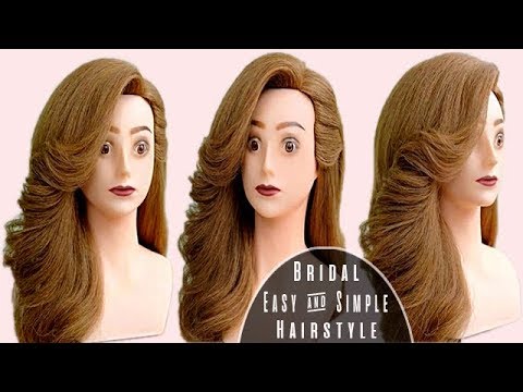 Indian Bridal Easy Hairstyle 2017 Wedding Hirstyles